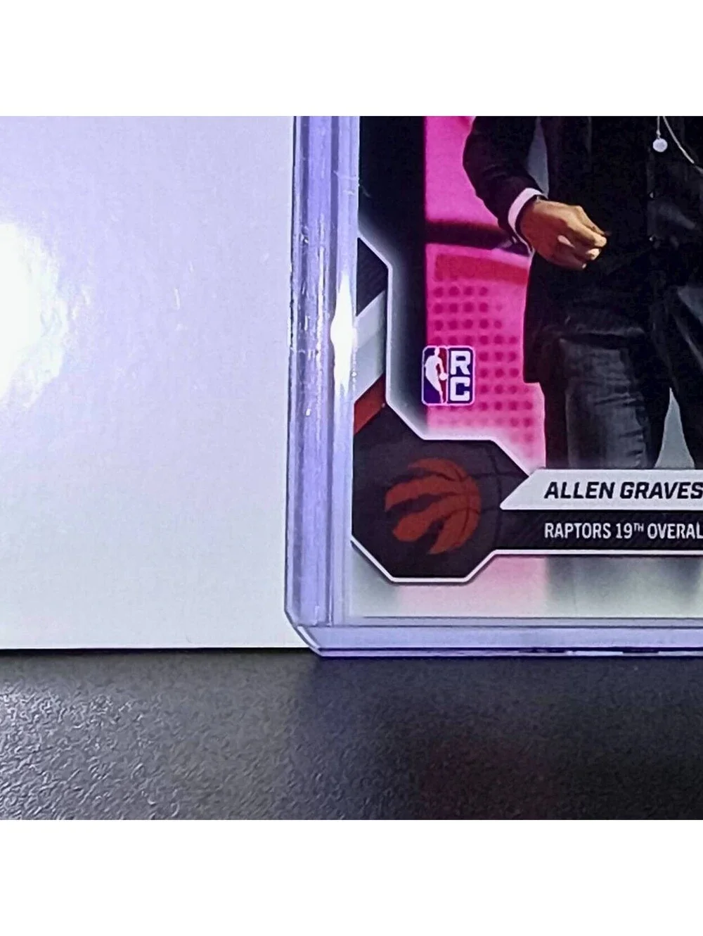 Allen Graves Rookie 2026-27 Topps NBA Draft #AGRA Card Toronto Raptors